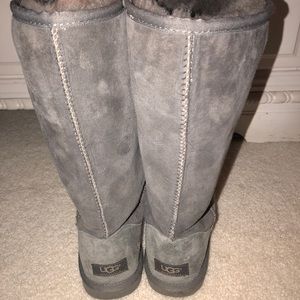 Tall UGG Boots Gray
